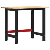 Cumpara ieftin Banc lucru 100x60x81,5 cm lemn masiv stejar
