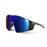 Ochelari de soare Julbo EDGE COVER reactiv 2-4 army green/black, trekking, protectie optima, lentile fotocromatice