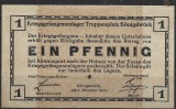 RARR : GERMANIA = LAGERGELD KONIGSBRUCK - 1 PFENNIG 1915 - AUNC / CEA DIN SCAN