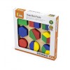 Puzzle sortator cu forme geometrice si fractii, Viga