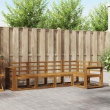 vidaXL Set de canapea 5 pcs natural 3366397