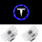 Set de 2 Lampi Led Logo Xentech Light Portiere / usi Tesla
