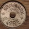 Danemarca - moneda de colectie bronz - 2 ore 1928 XF+ absout superba !
