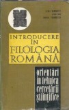 Cumpara ieftin Introducere in filologia romana. Orientari in tehnica cercetarii stiintifice a limbii romane - Elena Barborica, Liviu Onu, Mirela Teodorescu
