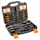 Set surubelnite si biti NEO TOOLS, 30 piese, in valiza de transport
