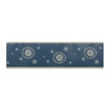Bordura decorativa, autoadeziva, albastru, gri, DM-Fix, DM-B1106