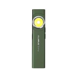 Lanterna EDC Klarus E5 Plus, 650 lumeni, 3 culori de lumina, dual switch, USB-C, acumulator 500mAh, baza magnetica, verde, IPX4