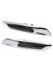 Semnalizari LED Dinamice Cromate BMW F10 F11 F07 (2010-2013) Sticla Fumurie, Secventiale, Aripa, Set 2 Bucati