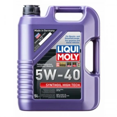 Liqui Moly Synthoil High Tech 5W-40 5L 1856 foto
