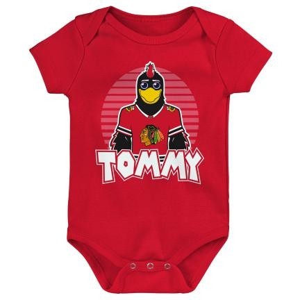 Chicago Blackhawks body de copii Mascot Pride Ss Creeper - Batole 24 měs&iacute;ců