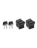Set 2 butoane antifurt Menabo pentru suporturi de biciclete