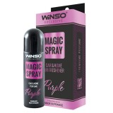 Odorizant Auto Winso Exclusive Magic Spray, 30ml, Purple, Parfum Floral, Ambalaj Spray