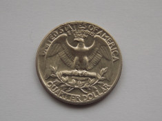 QUARTER DOLLAR 1965 USA foto