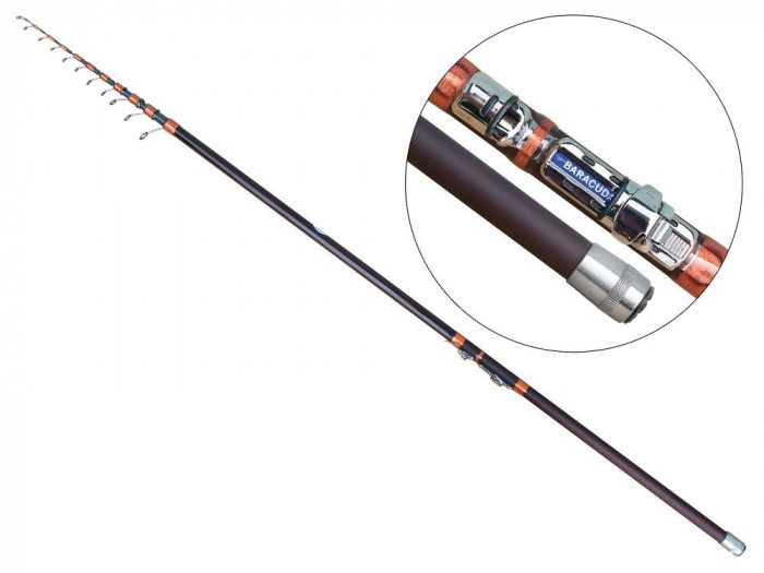 Lanseta fibra de carbon Baracuda Hyper Tele Match 4205