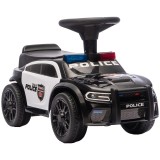 Masinuta Ride-on AIYAPLAY Politie Muzica Negru 18-36 Luni Spatiu Depozitare