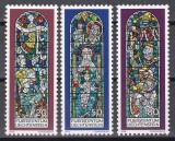 Liechtenstein 1978 - Vitraliile Bisericii Parohiale Triesenberg, MNH