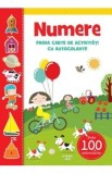 Numere. Prima carte de activitati cu autocolante