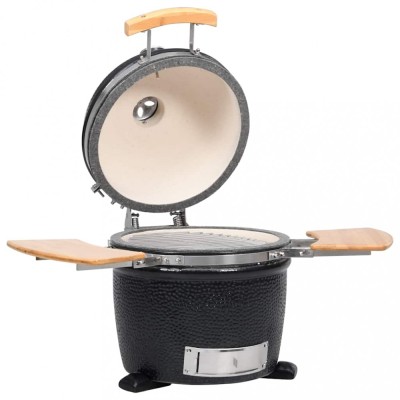 Kamado Grătar cu afumătoare din ceramică 44 cm foto