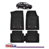 Covorașe Auto TeamCar&reg; Tip Tăviță Compatibile Volkswagen Jetta IV (1999&ndash;2005) - Sedan, Cauciuc
