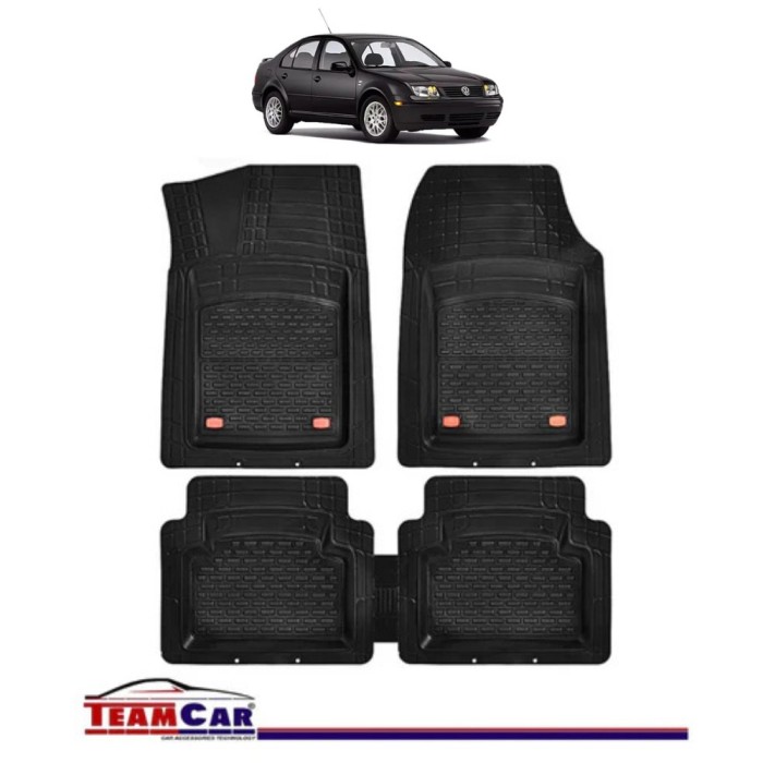 Covorașe Auto TeamCar&reg; Tip Tăviță Compatibile Volkswagen Jetta IV (1999&ndash;2005) - Sedan