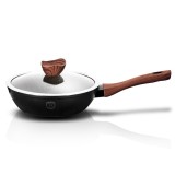 Tigaie cu capac adanca 24 cm, Ebony Rosewood Collection, Berlinger Haus, BH/1718