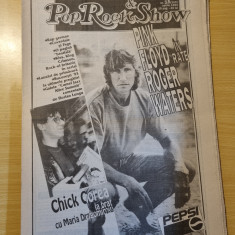 Pop rock & show aprilie 1993-pink floyd,gyuri pascu,laura stoica,angela ciochina