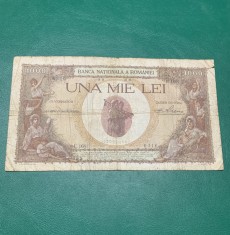 Bancnota 1000 lei 19 aprilie 1939 supratipar foto