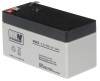 Acumulator AGM 1.3Ah 12V seria MW Power,MWS1.3-12,terminal de conexiune F1,