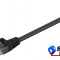 Cablu UTP cat5e mufat 25m patch cord negru