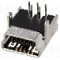 Conector USB B mini, pentru PCB, JST - UB-M5BR-DM14-4D