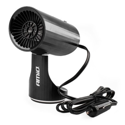 Aeroterma auto 12V 150W, 13A, lungime cablu 1,5m, aeroterma dezghetare geamuri foto