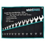 Set chei fixe duble Whirlpower&reg; 1241-1-C12, 12 piese (open-end)