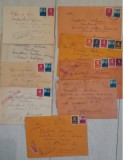 1941 - 42 Lot scrisori dragoste / familie Bacău - București , Minister Culturii