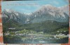 Carte postala, Busteni, vedere generala, 1917