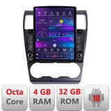 Navigatie Subaru Forester XV dedicata Ouad core 4+32 ecran vertical 9.7" DSP 360 FHD AHD Android radio gps internet kit-062-2019+EDT-E709