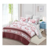 Cumpara ieftin Lenjerie de Pat Bumbac Finet, 6 Piese, Pat Dublu - CPL270