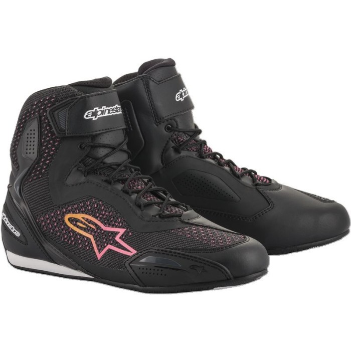 MBS Ghete moto fete ALPINESTARS Stella Faster-3, negru/roz, 40.5, Cod Produs: 34052487PE