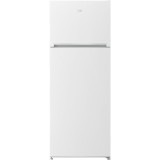 Frigider cu 2 usi Beko RDSE465K40WN, 437 L, Static, H 185 cm, Cooling Fan, Safety Glass, Alb, Clasa E