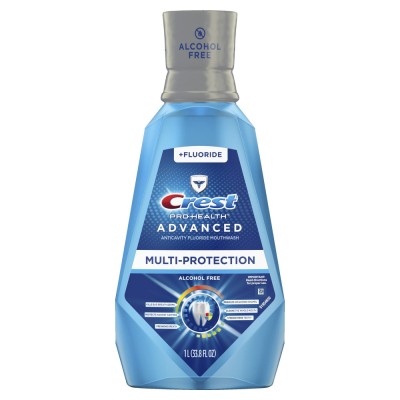 Apa de Gura, Crest, Pro-Heallth, Deep Clean, Multi-Protectie Avansata, 1000ml foto