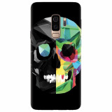 Husa silicon pentru Samsung S9 Plus, Colorful Skull