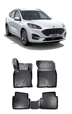 Set Covorase Auto Cauciuc dedicate Ford Kuga III (2019-2024) foto