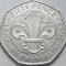 50 pence 2007 Marea Britanie, Scouting Movement, km#1073