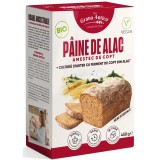 Amestec de copt pentru paine integrala de alac, in cutie, bio 450g Grana Antico