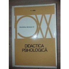 Didactica psihologica- H. Aebli