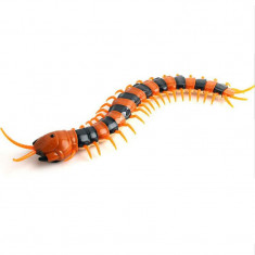 Jucarie interactiva, centiped cu telecomanda, portocaliu/negru, 41 cm