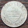 (A990) MONEDA DIN ARGINT AUSTRIA - 5 SCHILLING 1961, CALUL LIPIZZAN, 5,2 GRAME, PURITATE 640, Europa