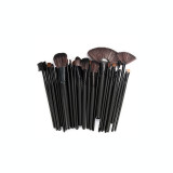 Cumpara ieftin Set 32 pensule pentru machiaj, negru, Gonga