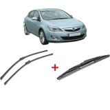 Cumpara ieftin Set 3 stergatoare OPEL ASTRA J (P10) 2009-2015, pentru parbriz si luneta, Bosch Twin