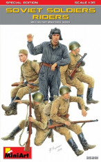 1:35 Soviet Soldiers Riders, Special Edition - 5 figures 1:35 foto