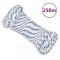Gossi franghie de barca, alb, 5 mm, 250 m, polipropilena